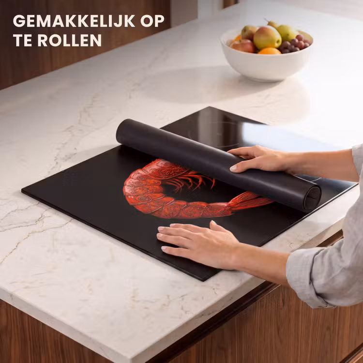 Inductie beschermer - Garnaal - Rood - Dieren — 7