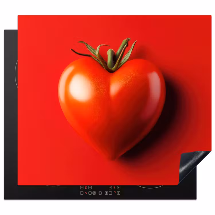 Inductie beschermer - Tomaat - Rood - Hart — 1