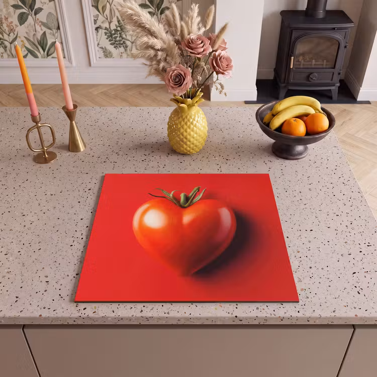 Inductie beschermer - Tomaat - Rood - Hart — 3