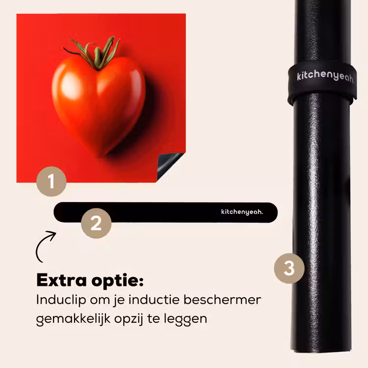Inductie beschermer - Tomaat - Rood - Hart — 8
