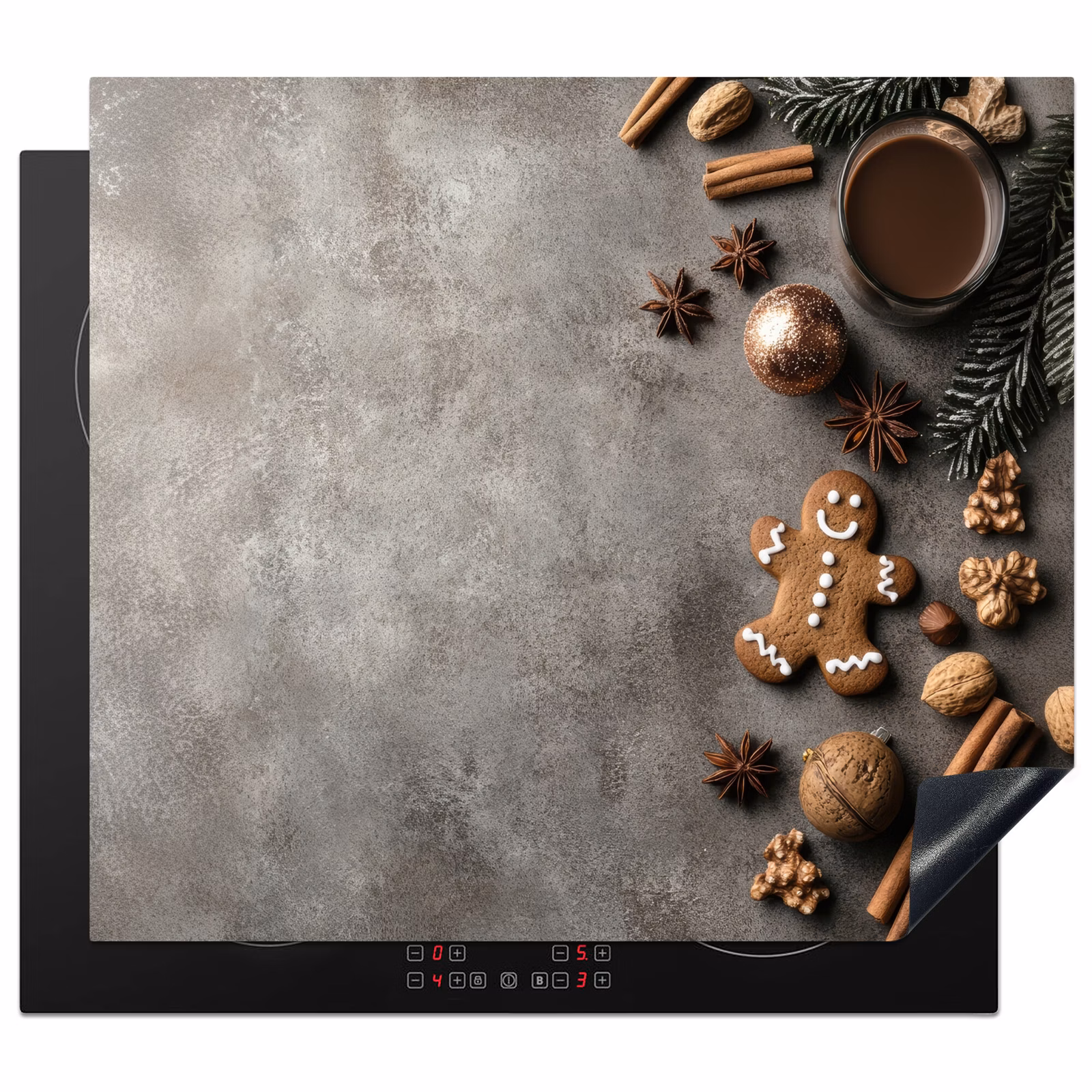 Inductie beschermer - Winter - Kerst - Warm - Eten — 1