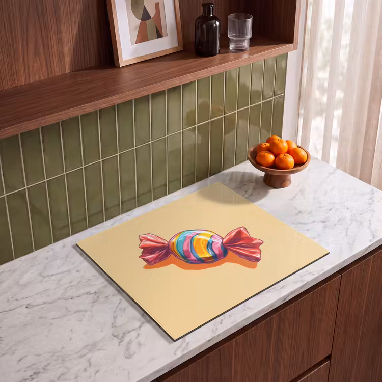 Inductie beschermer - Geel - Snoep - Kleur — 4