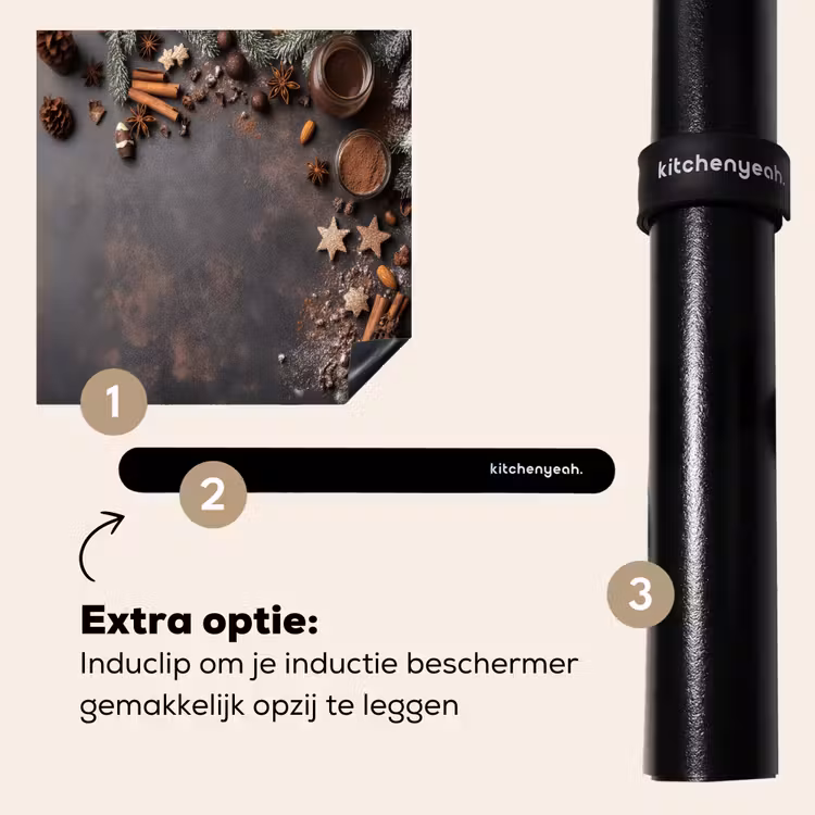Inductie beschermer - Kaneel - Christmas - Bruin - Brons — 8