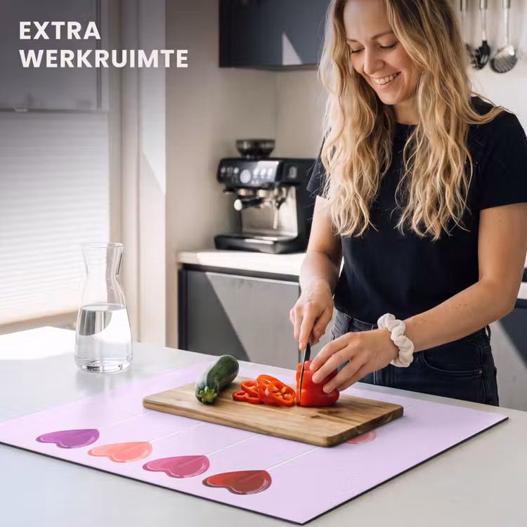 Inductie beschermer - Lolly - Hart - Roze - Snoep — 5