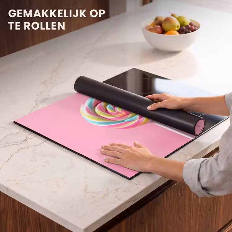 Inductie beschermer - Lolly - Roze - Snoep - Zoet — 7