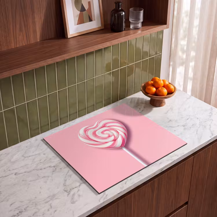 Inductie beschermer - Snoep - Lolly - Hart- Roze — 4