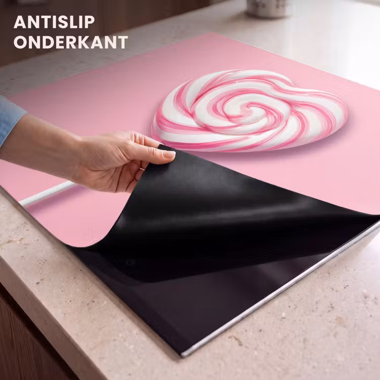 Inductie beschermer - Snoep - Lolly - Hart- Roze — 6