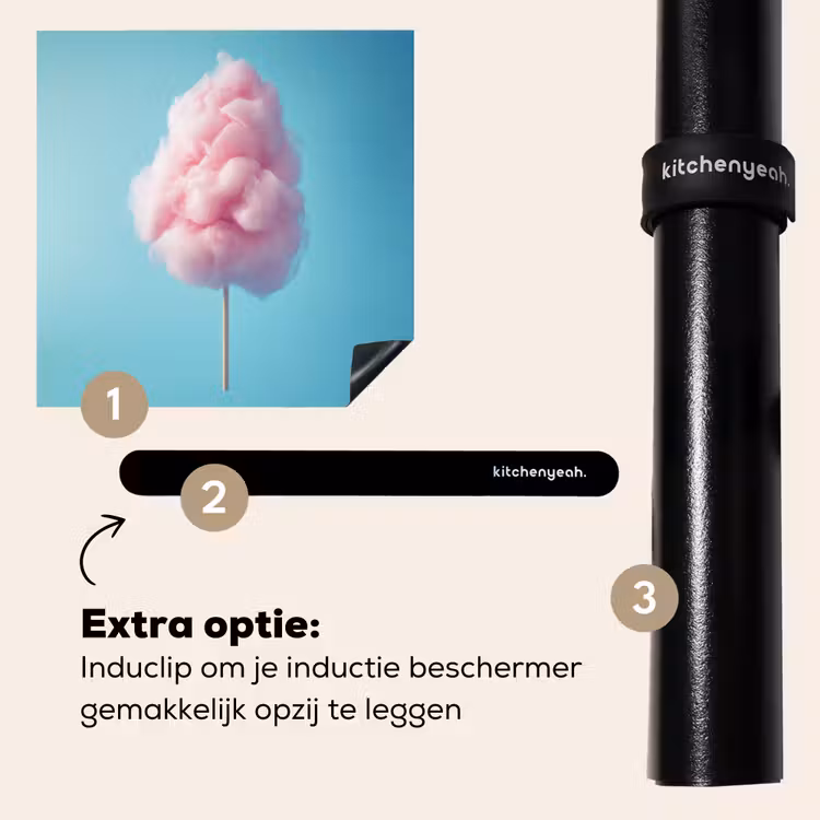 Inductie beschermer - Suikerspin - Zoet - Snoep — 8
