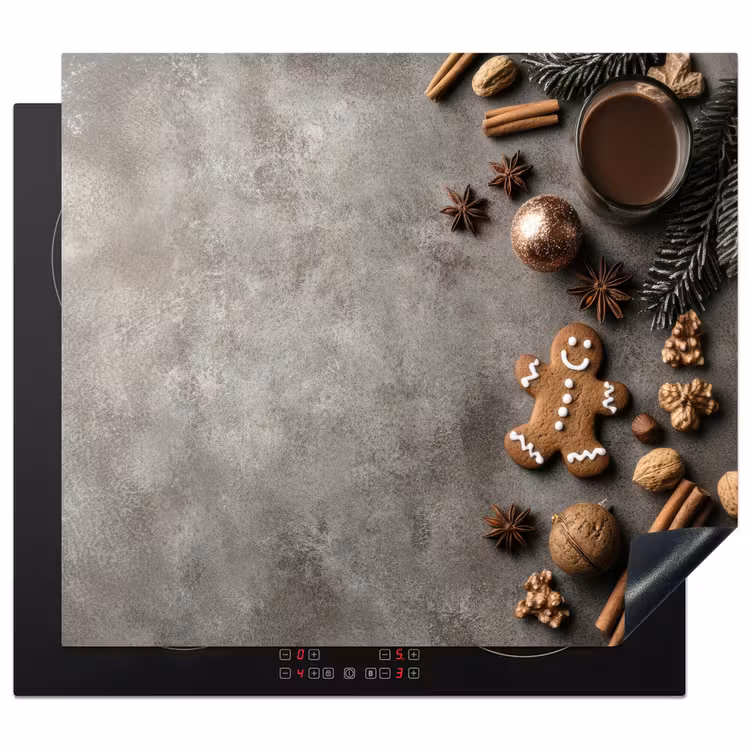 Inductie beschermer - Winter - Kerst - Warm - Eten — 1