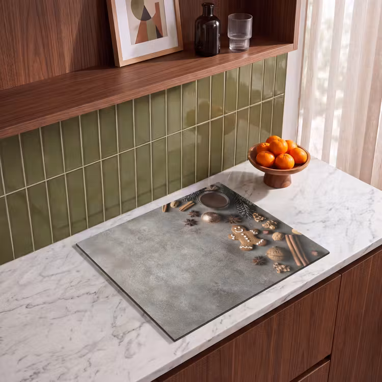 Inductie beschermer - Winter - Kerst - Warm - Eten — 4