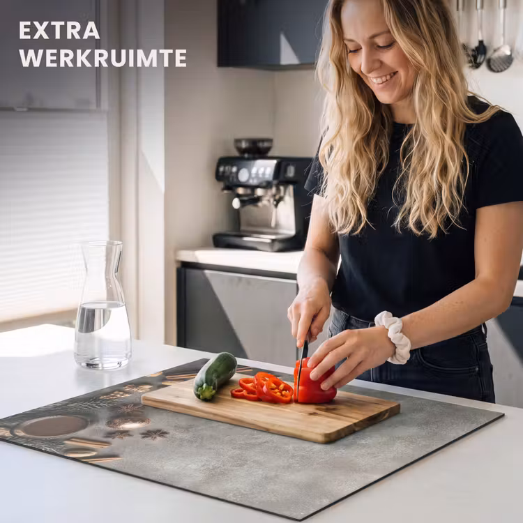 Inductie beschermer - Winter - Kerst - Warm - Eten — 5