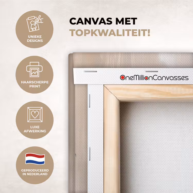 Canvas schilderij - Lepel - Verf - Zilver — 3