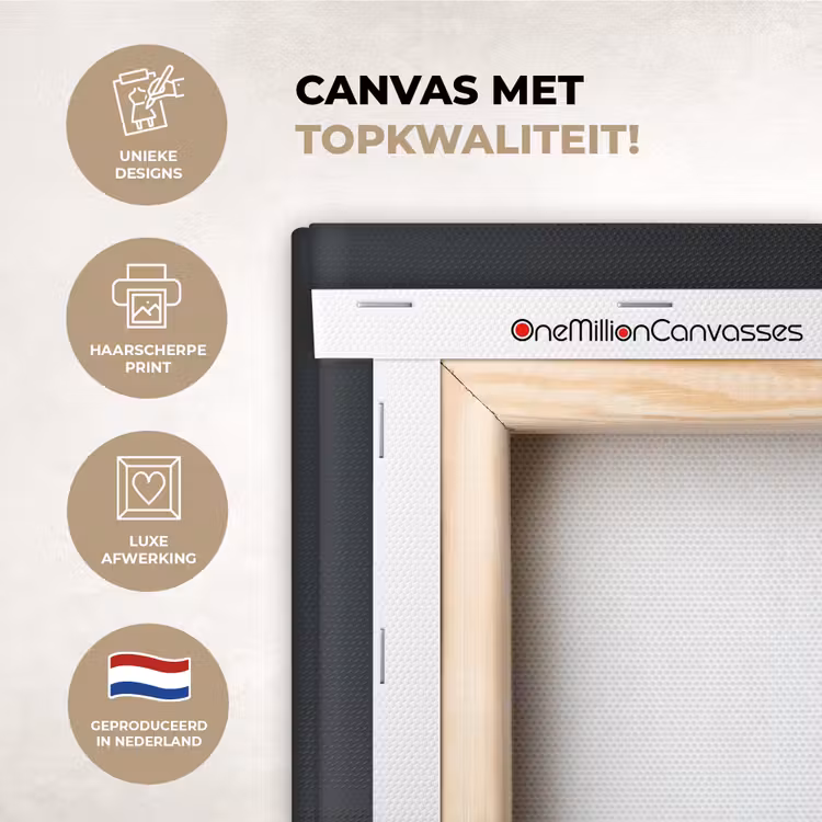 Canvas schilderij - Lepel - Zilver - Metaal — 2