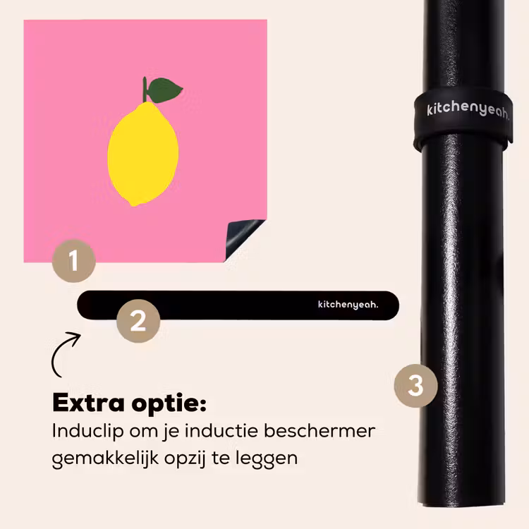 Inductie beschermer - Citroen - Geel - Fris — 8
