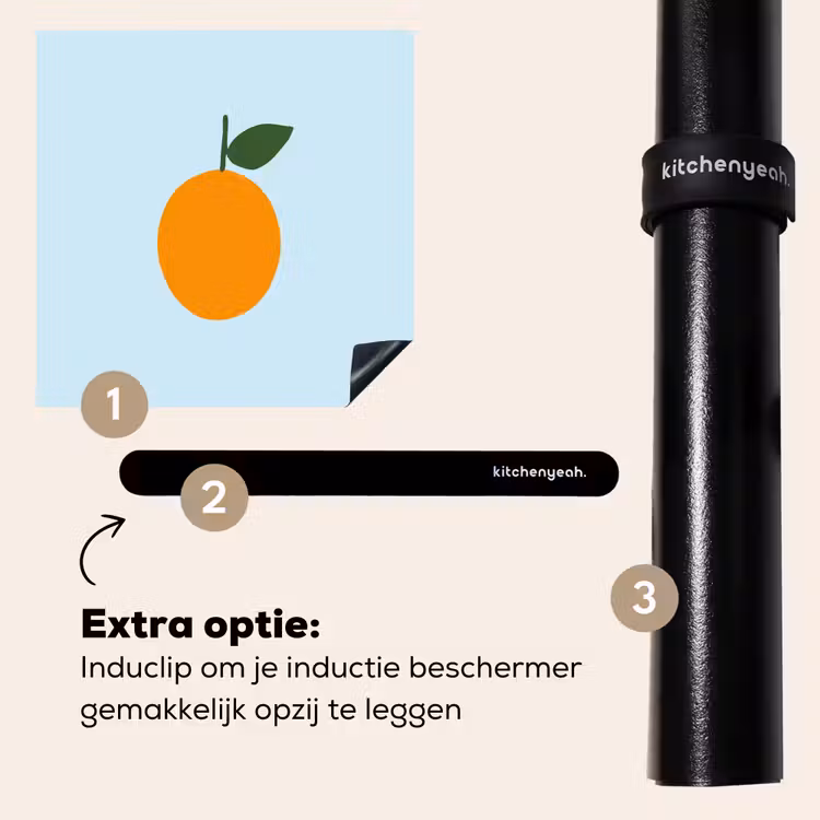 Inductie beschermer - Fruit - Sinaasappel - Oranje — 8