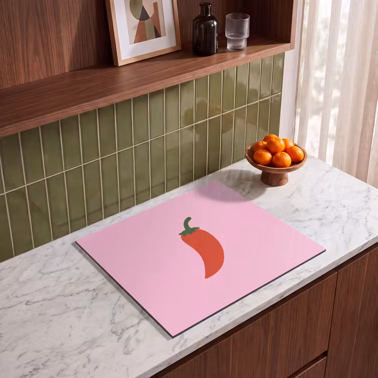 Inductie beschermer - Peper - Rood - Illustratie — 4