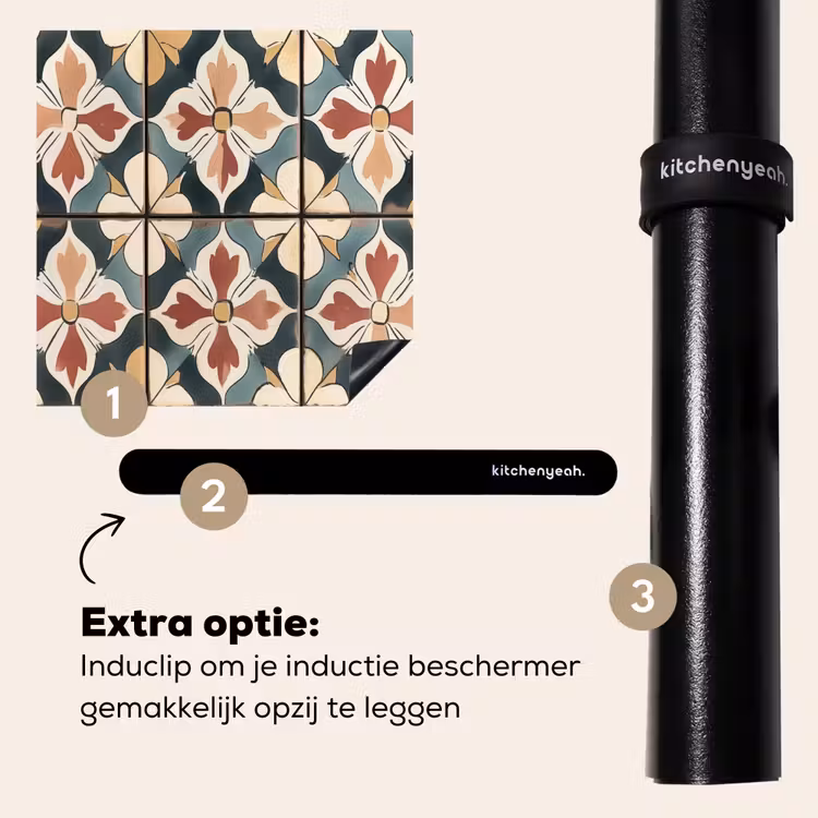 Inductie beschermer - Decoratie - Tegels - Spaans - Vintage — 8