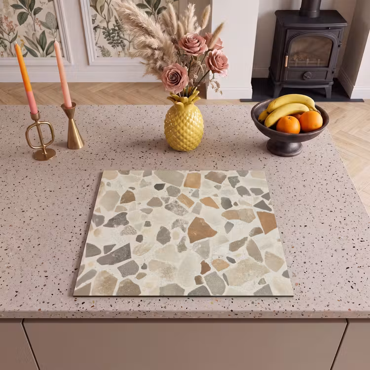 Inductie beschermer - Stenen - Terrazzo - Decoratie - Tegels — 3