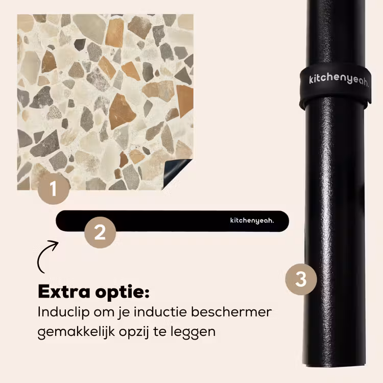 Inductie beschermer - Stenen - Terrazzo - Decoratie - Tegels — 8