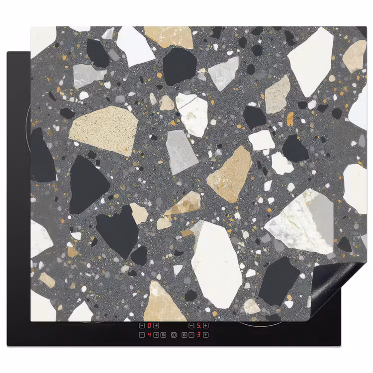 Inductie beschermer - Terrazzo - Decoratie - Interieur - Stenen — 1