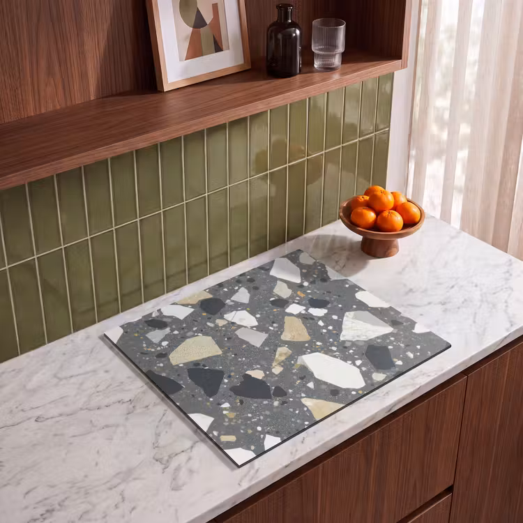 Inductie beschermer - Terrazzo - Decoratie - Interieur - Stenen — 4