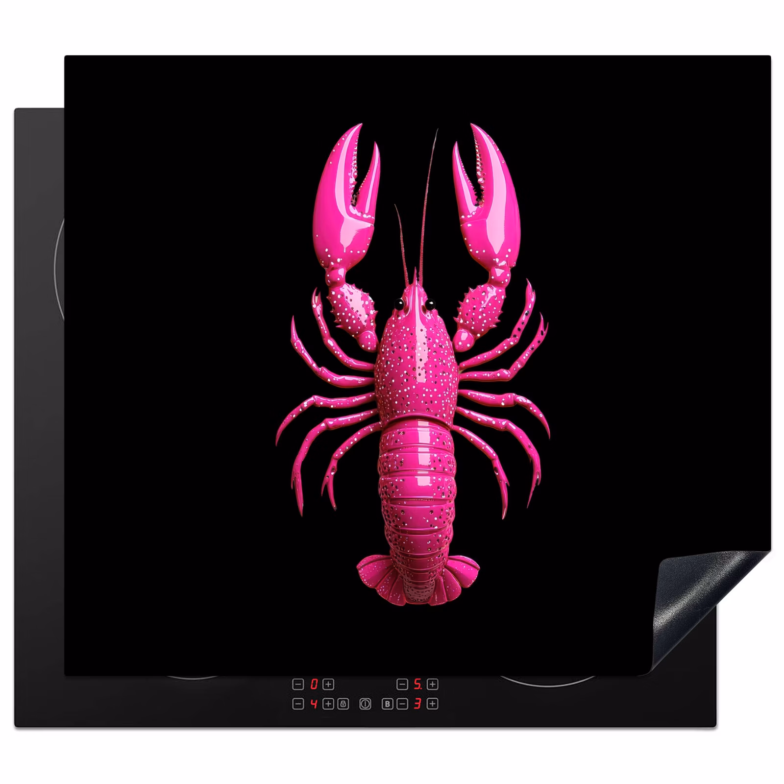 Inductie beschermer - Kreeft - Fel roze — 1