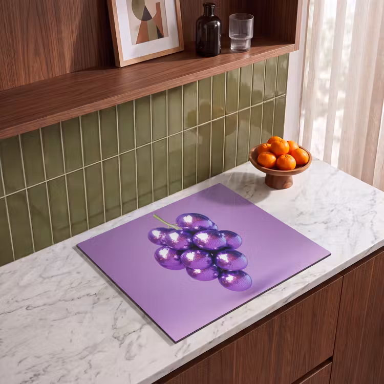 Inductie beschermer - Druif - Disco - Glitter - Paars — 4
