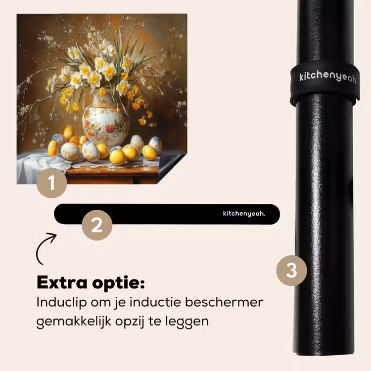 Inductie beschermer - Paaseieren - Stilleven - Vaas — 8