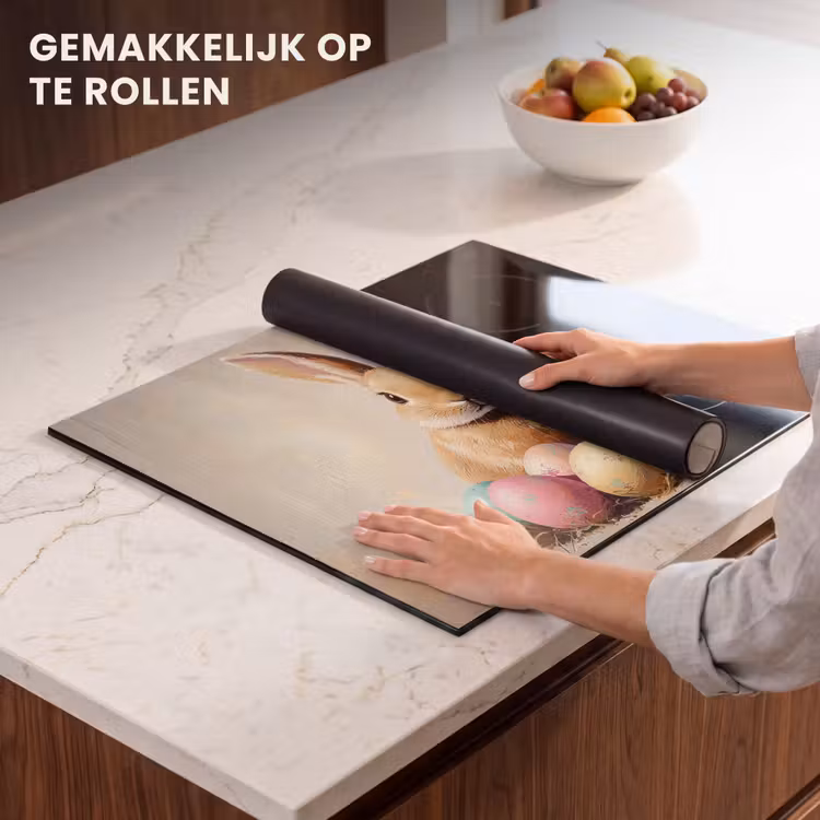 Inductie beschermer - Paashaas - Pastel - Eieren — 7