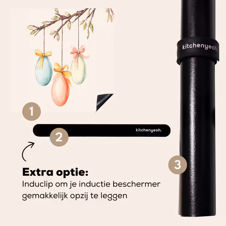 Inductie beschermer - Paastak - Strikje - Eieren — 8