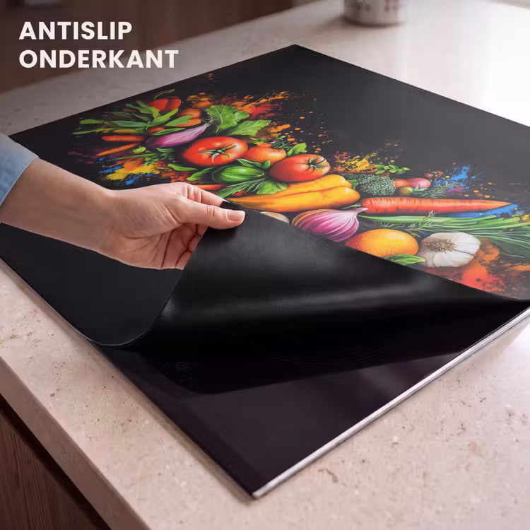 Inductie beschermer - Groente - Eten - Kruiden - Graffiti - Koken — 6