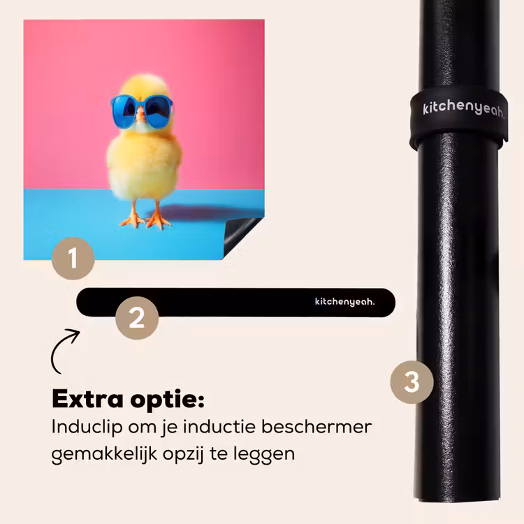 Inductie beschermer - Kuiken - Zonnebril - Blauw — 8