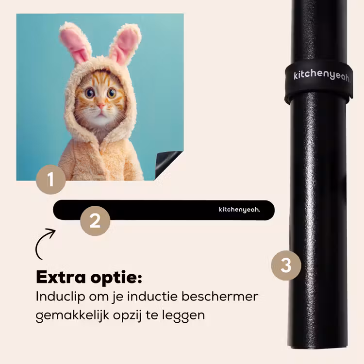 Inductie beschermer - Paashaas - Kat - Kostuum — 8