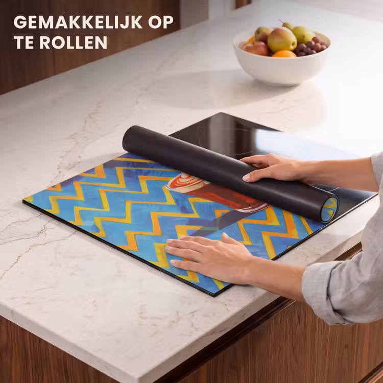 Inductie beschermer - Mok - Koffie - Zigzag - Slagroom — 7