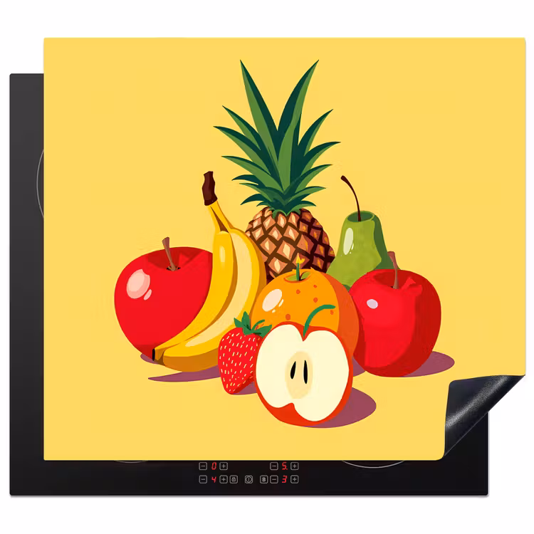 Inductie beschermer - Fruit - Illustratie - Kleurrijk — 1