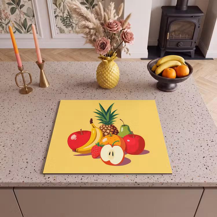 Inductie beschermer - Fruit - Illustratie - Kleurrijk — 3