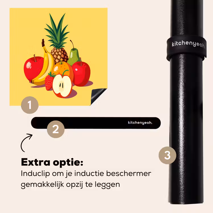 Inductie beschermer - Fruit - Illustratie - Kleurrijk — 8