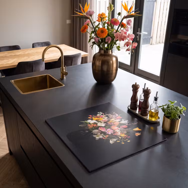 Inductie beschermer - Vaas - Bloemen - Tulpen — 2