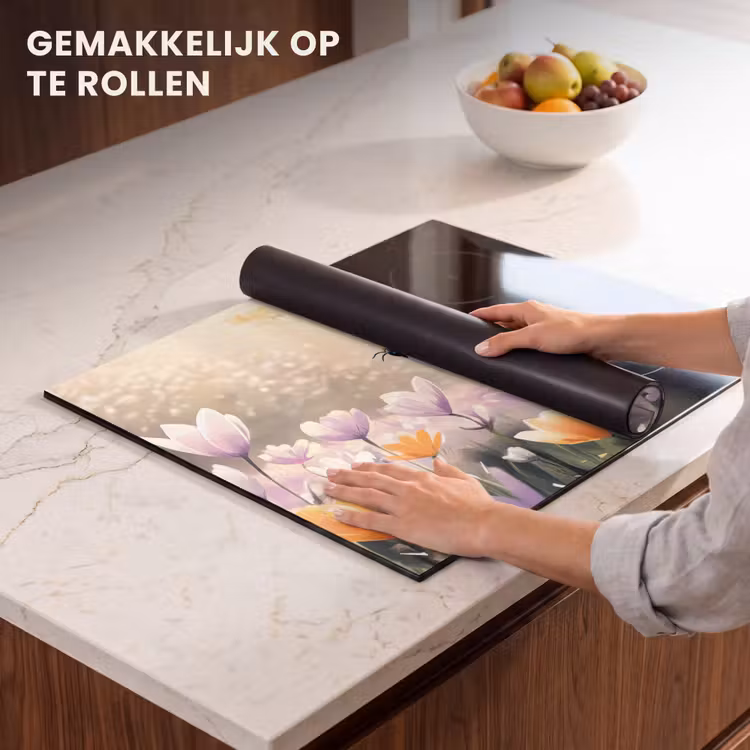 Inductie beschermer - Viooltjes - bij - Zonlicht — 7