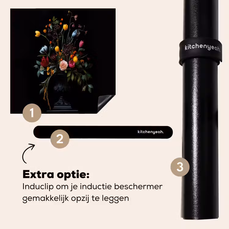 Inductie beschermer - Klassiek - Vaas - Boeket - Bloemen — 8