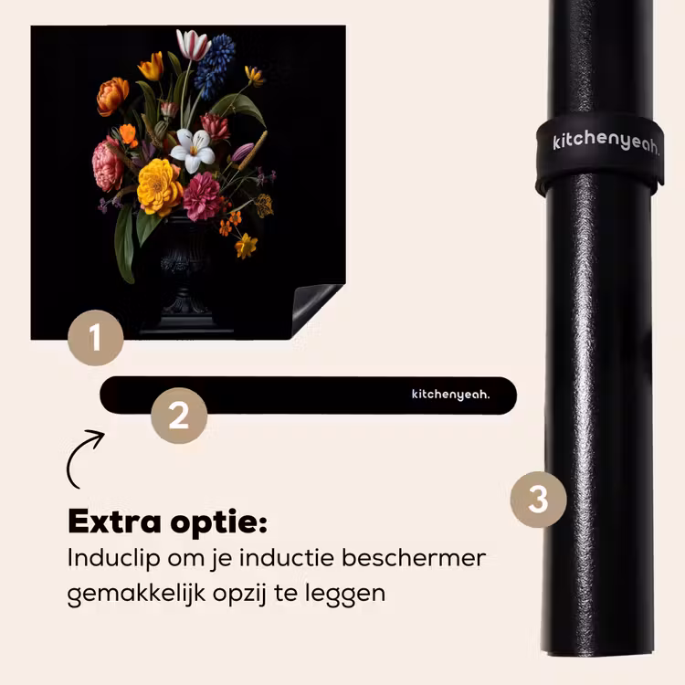 Inductie beschermer - Lente - Bloemen - Klassiek - Vaas — 8