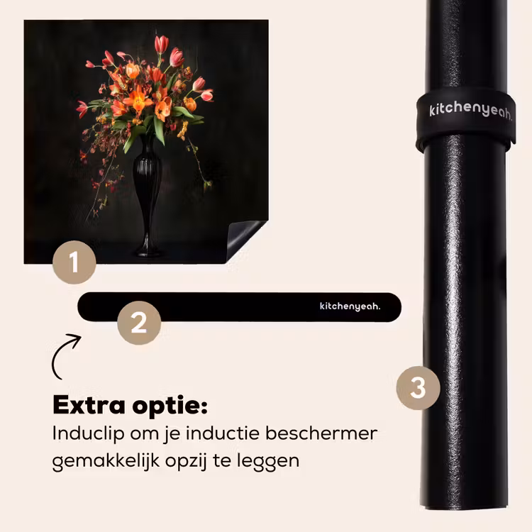 Inductie beschermer - Sierlijk - Boeket - Vaas — 8