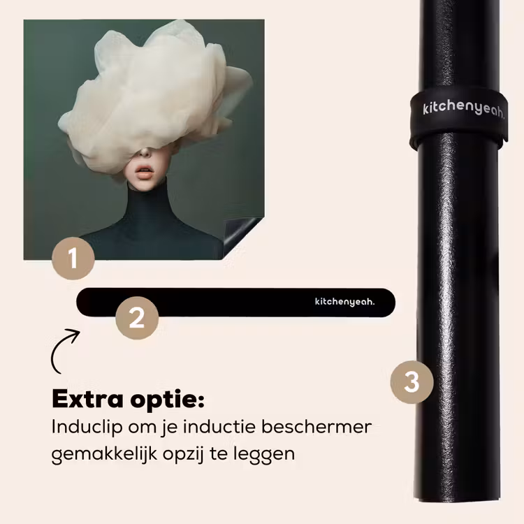 Inductie beschermer - Hoed - Vrouw - Beige — 8