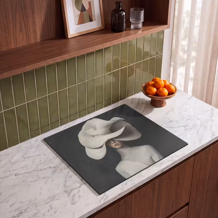 Inductie beschermer - Modern - Vrouw - Hoed — 4