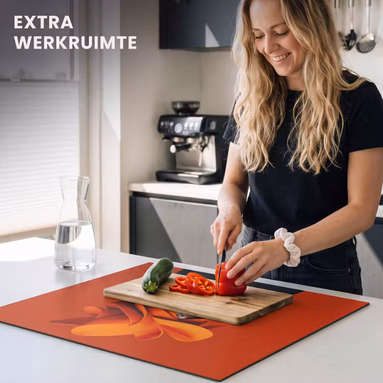 Inductie beschermer - Oranje - Hoed - Vrouw — 5