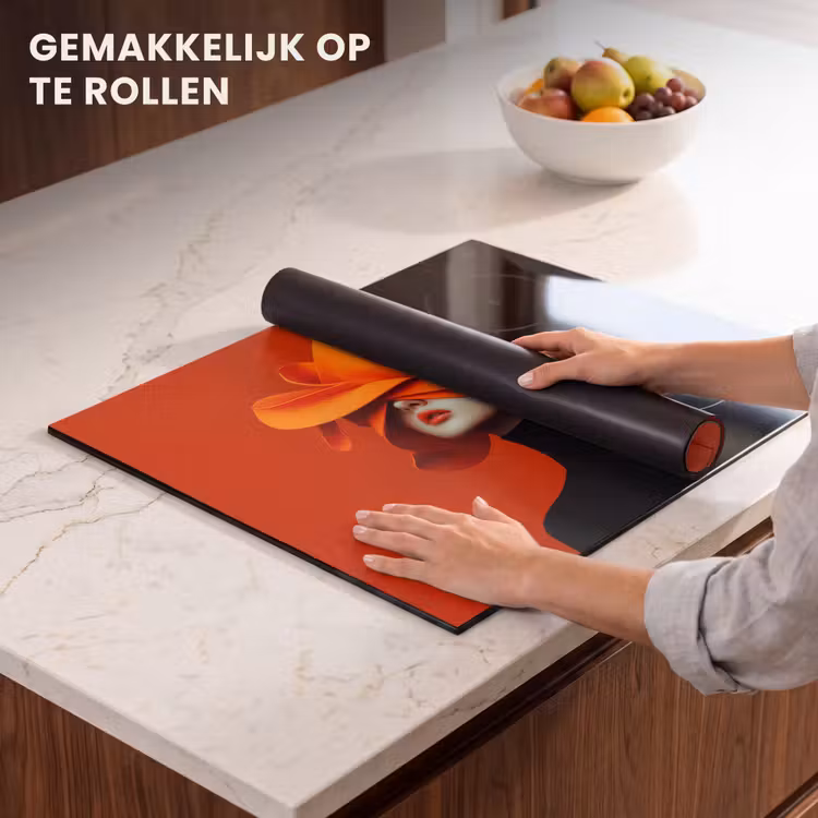 Inductie beschermer - Oranje - Hoed - Vrouw — 7