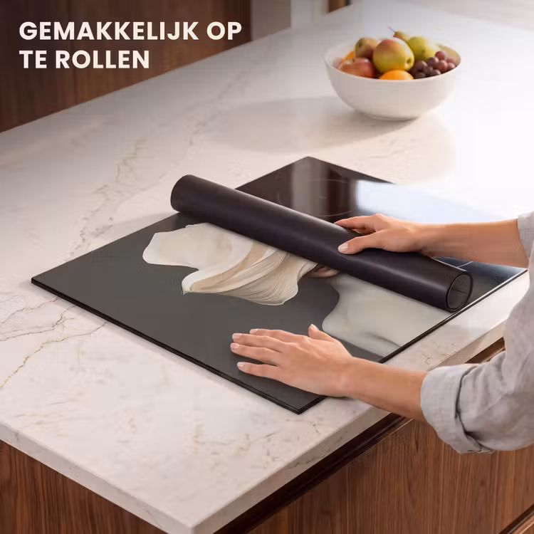 Inductie beschermer - Vrouw - Beige - hoed — 7