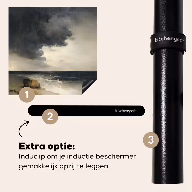 Inductie beschermer - Kust - Golven - Rots - Storm — 8