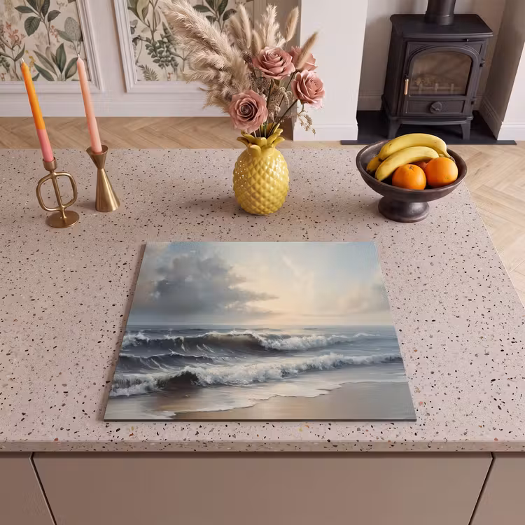 Inductie beschermer - Strand - Zee - Zonsondergang — 3