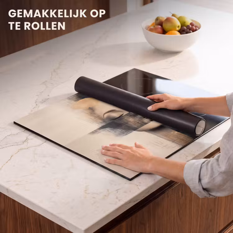 Inductie beschermer - Goud - Vrouw - Rechthoeken — 7